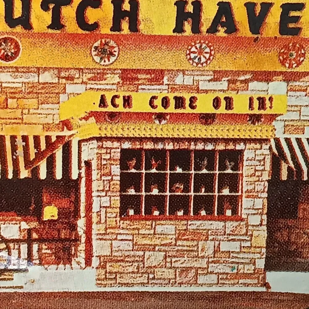 Dutch Haven Souvenir Ashtray Home of the Original Shoo-Fly Pie Amish Country
